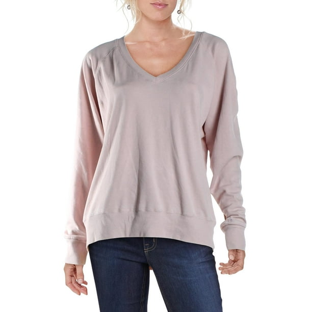 Joes Jeans Womens V-Neck Long Sleeve